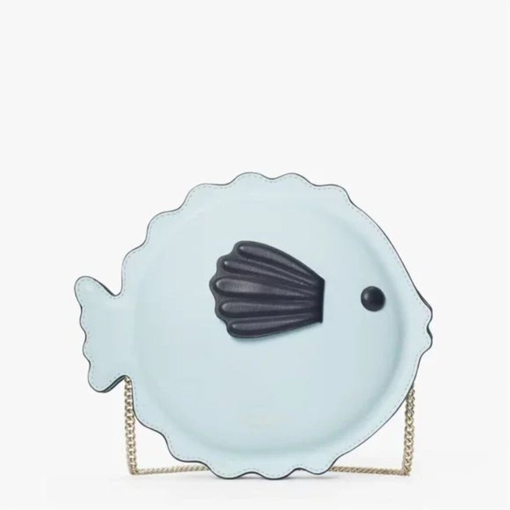 Kate Spade Puffer Fish Crossbody (Blueglow)